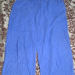 Old Navy Women's Blue Wide Leg Pants